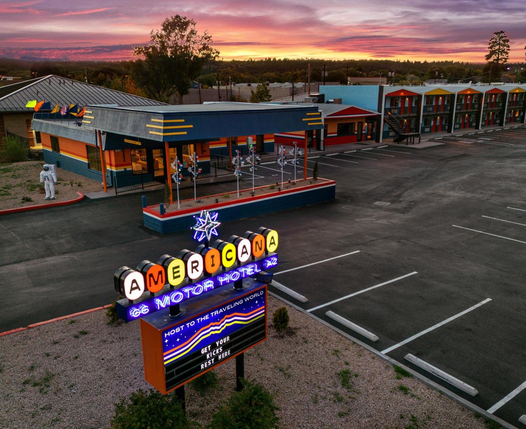 Americana Motor Hotel Flagstaff Eksteriør billede