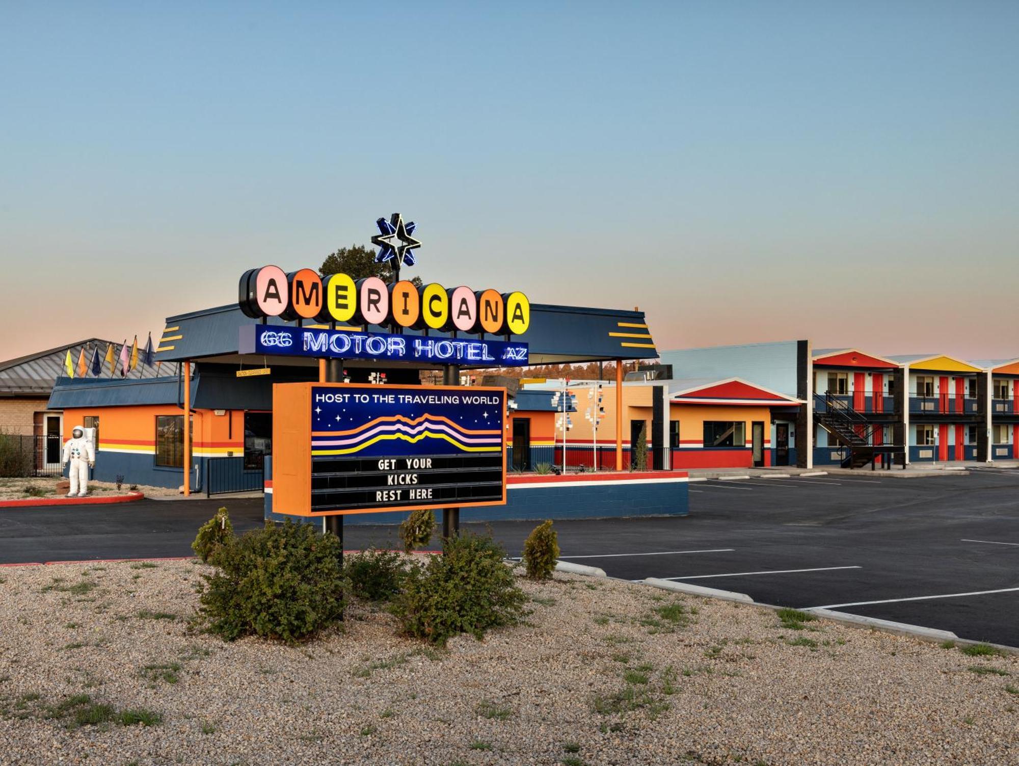 Americana Motor Hotel Flagstaff Eksteriør billede
